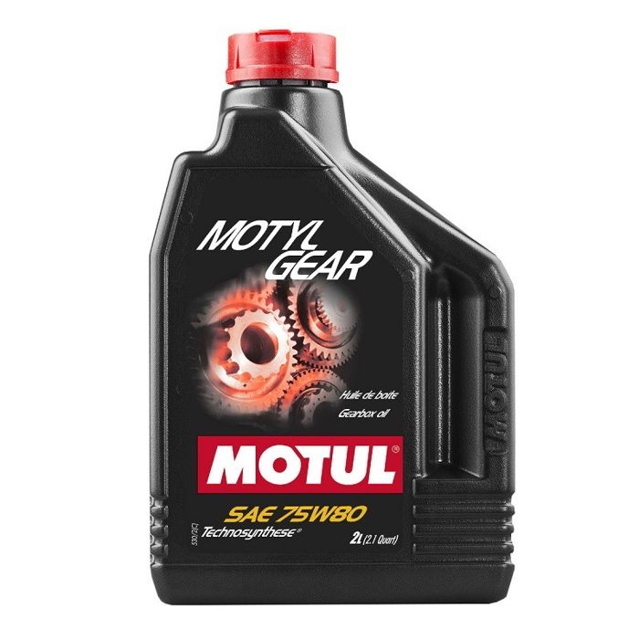 MOTUL Huile de boîte MOTYLGEAR TECHNOSYN. 75W80 2L (bidon) - Huile de boite auto