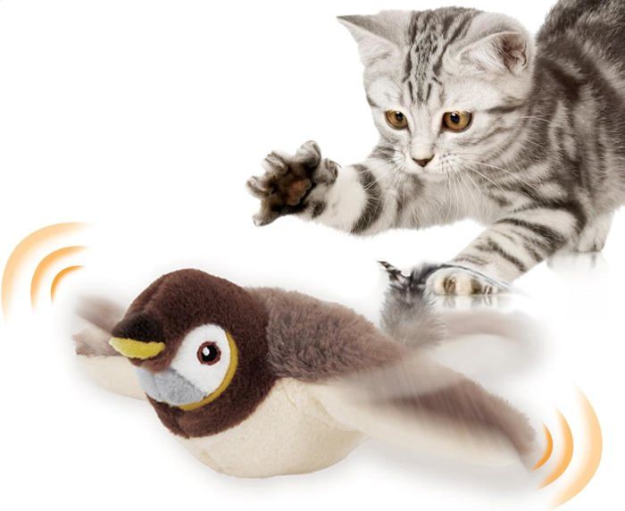Comparer les prix de Jouet Oiseau pour Chat, Jouet pour Chat interactif, Oiseau Volant Chat, Jouet Chat Oiseau Qui Bouge, Jouet Oiseau Qui Vole Chat