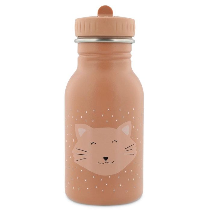 Gourde enfant - TRIXIE - Mrs Cat - 350 ml - Acier inoxydable - Bec facile à ouvrir