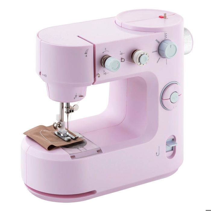 Machine à Coudre Électrique Portable (Rose) - Machine à Coudre
