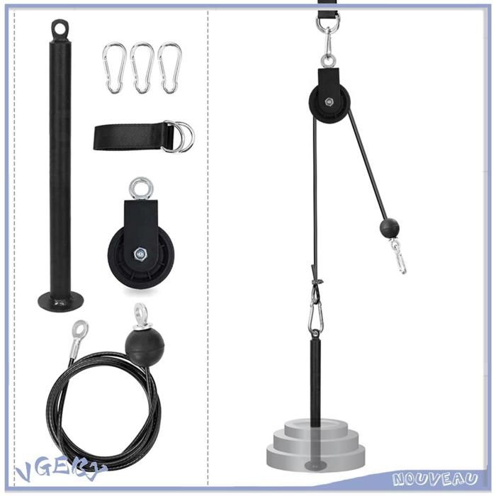 Corde Pour Triceps Decathlon Perfeclan Corde Pour Triceps Câble De Fixation Pour Machine Câble De Corde Pour Triceps En Nylon Robuste Pour Fitness Avec Poignées Antidérapantes Entraînement Battle Rope