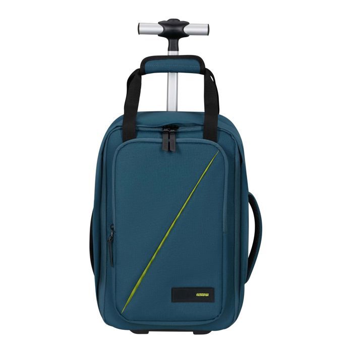 American Tourister Sac à dos gris bleu noir pour femme et homme - Take2Cabin Backpack / WH S Harbor Blue 324219