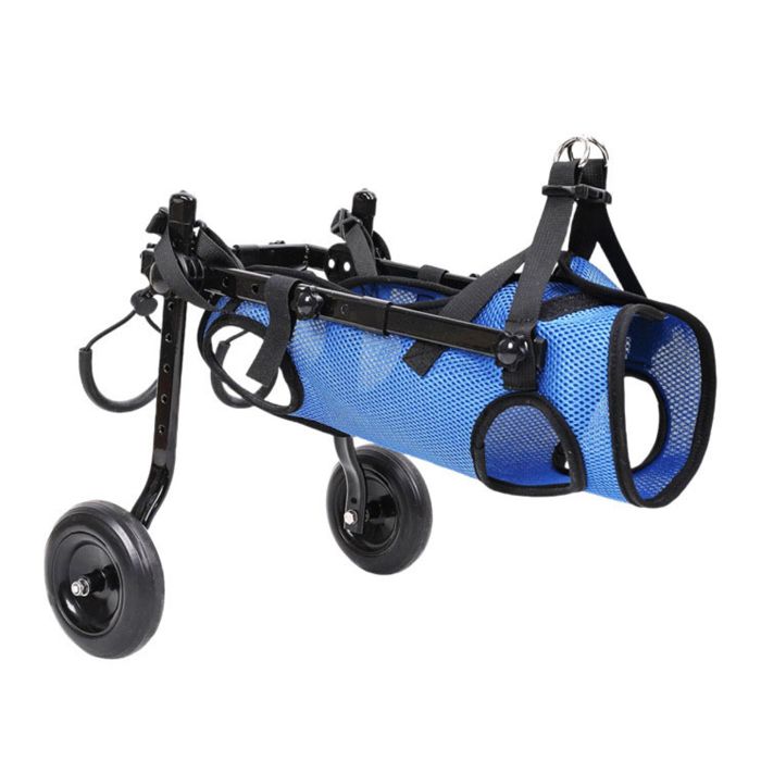 Comparer les prix de Fauteuil roulant pour chiens paralysés ou âgés aide à la marche et transport en voiture Label