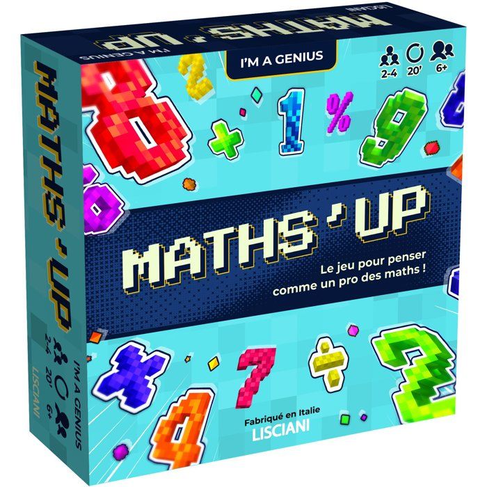 Jeu Math Jeu de mathématiques - LISCIANIGIOCHI - Maths'Up - Adaptatif (test ...