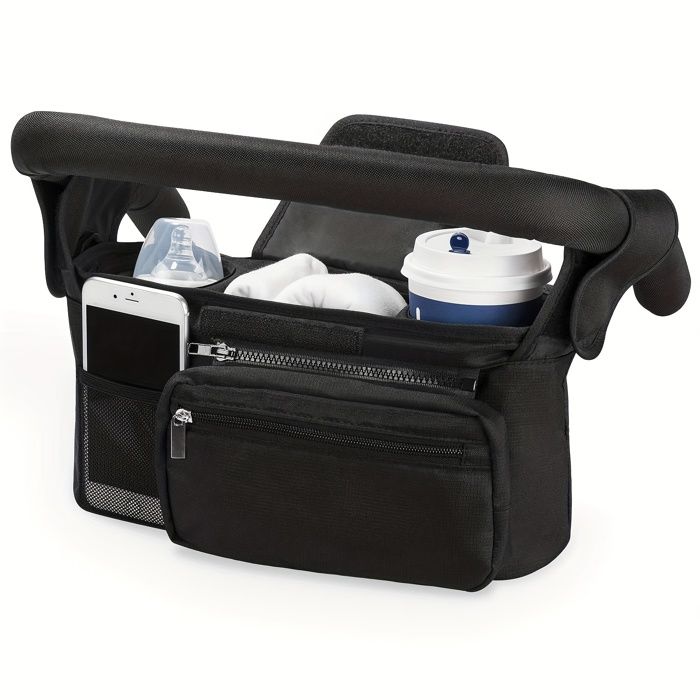 Sac de rangement portable pour poussette — Pochette de rangement pour poussette (extérieur)