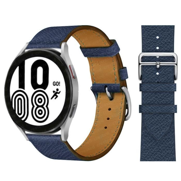 Amazfit bip-GTS 2 - bleu royal - Bracelet en cuir Bracelet Galaxy Watch ...