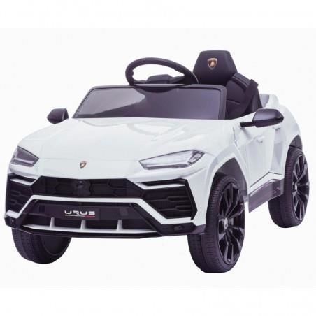 ATAA CARS Voiture &eacute;lectrique pour enfant Lamborghini URUS 12v Blanc -  - T&eacute;l&eacute;commande 