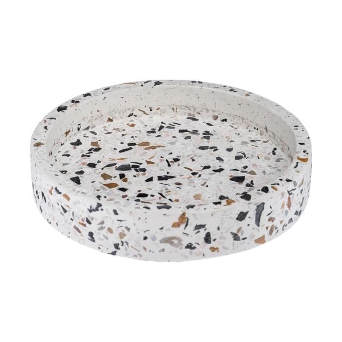 Vide-poche Atmosphera En Forme De Feuille Dorée - Résine, Dimensions 25x15cm - Décoration Et Rangement