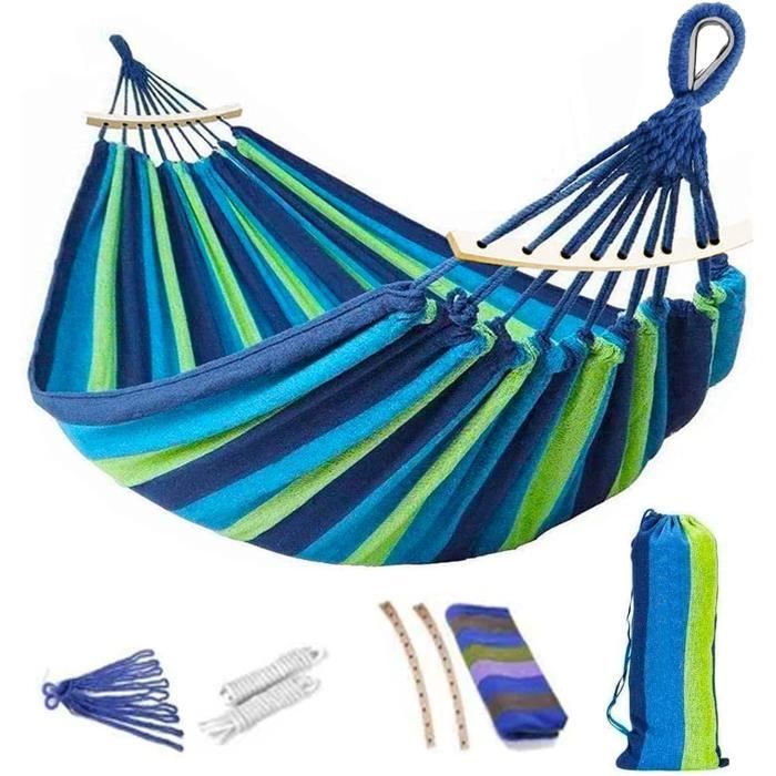 Sport Hamac à Barres,Toile Hamac,Hammack Suspendu,Hamac ,capacité 250Kg