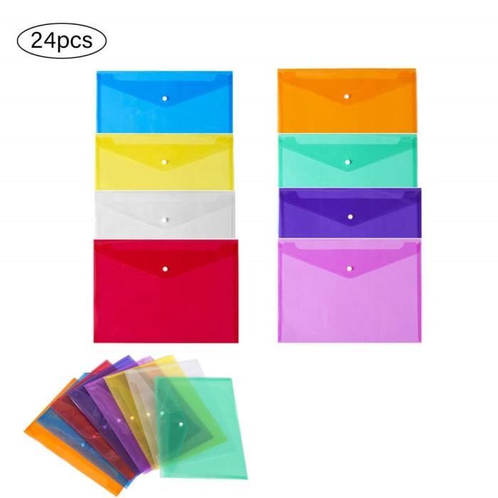 pochette plastique porte document