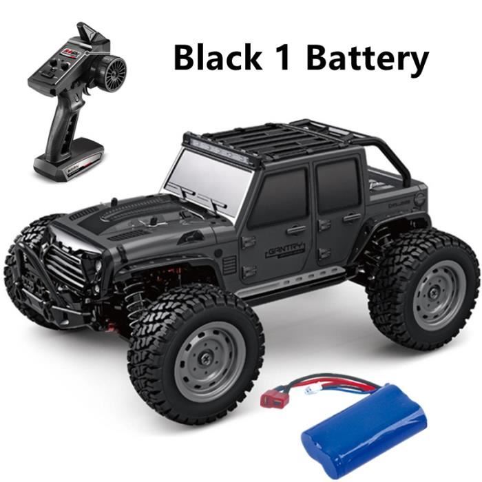 SCY16103Noir Voiture 4x4 Pour Adultes, 116g, 50km, 2.4 Hors Route, Avec