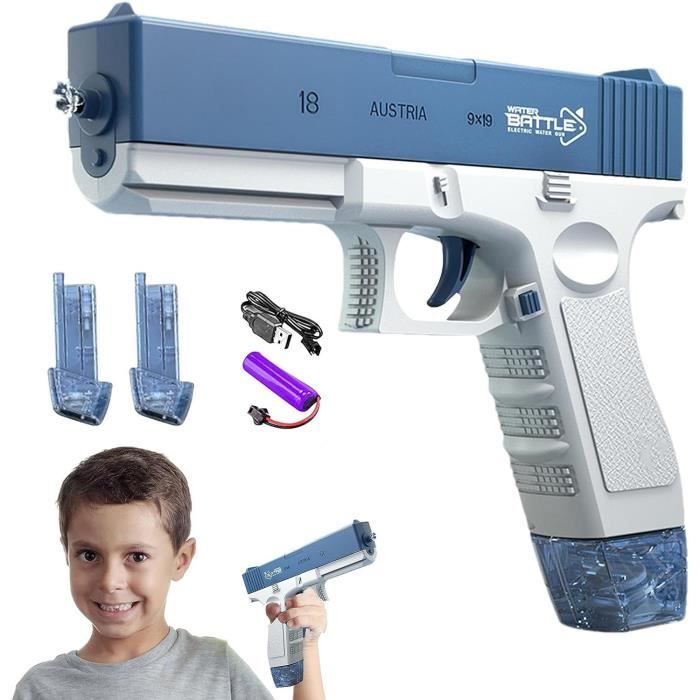 Pistolet À Eau Pistolet À Eau Électrique Portée Jusqu'À 32 Pieds Super