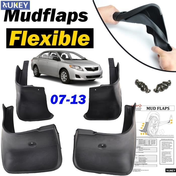 Kit Garde-boue Avant/arrière Pour BMW X3 F25 (2014-2017) - Protection Anti-éclaboussures ABS - Facile à Installer - 4