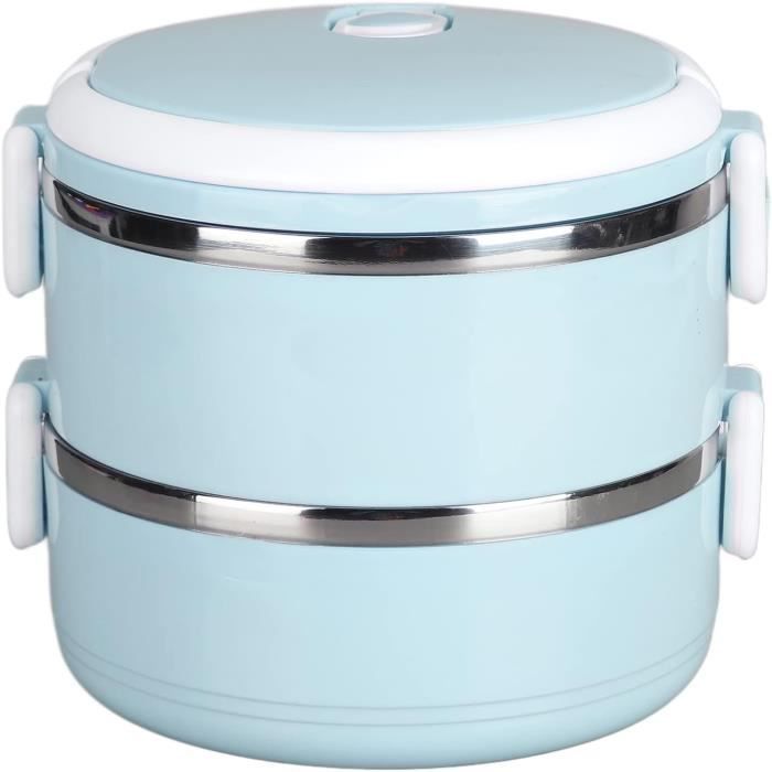 CTDMJ Boîte Isotherme Alimentaire 1500 Ml Acier Inox 304 – Chaud 12h / Froid 8h + Cuillère Pliable Intégrée