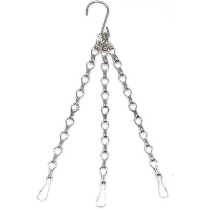 Lot De 2 Chaînes De Levage/Butée - 2 Mètres, 8 Mm, Capacité 3 Tonnes - Manganèse Acier, Avec Raccourcissement