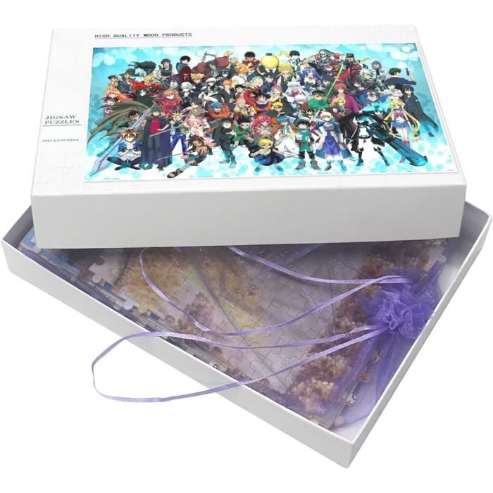 Puzzle en bois 1000 pièces - Personnalisé - Anime-manga Characters-1 ...