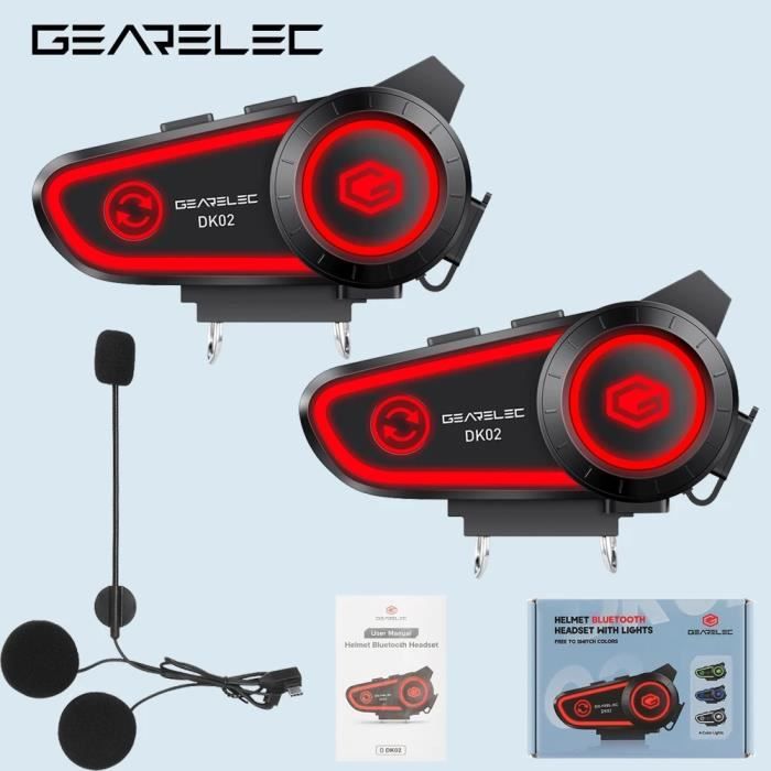 Écouteurs Pour Casque Moto – Haut-parleurs Stéréo Avec Prise Jack 3,5 Mm, Réponse D'appels, Pour Sports Extérieurs