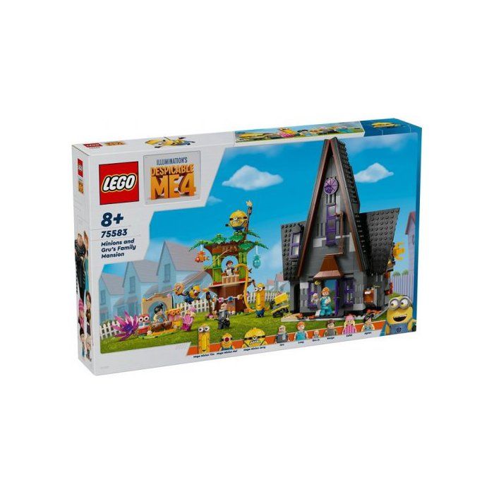 LEGO Minions Le Manoir Familial des Minions et de Gru 75583 - vue 5