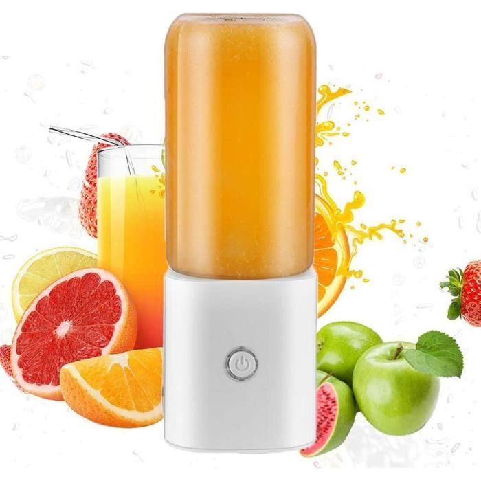 Blender Portable Rechargeable – Pour Smoothies, Shakes, Maison Et Voyage