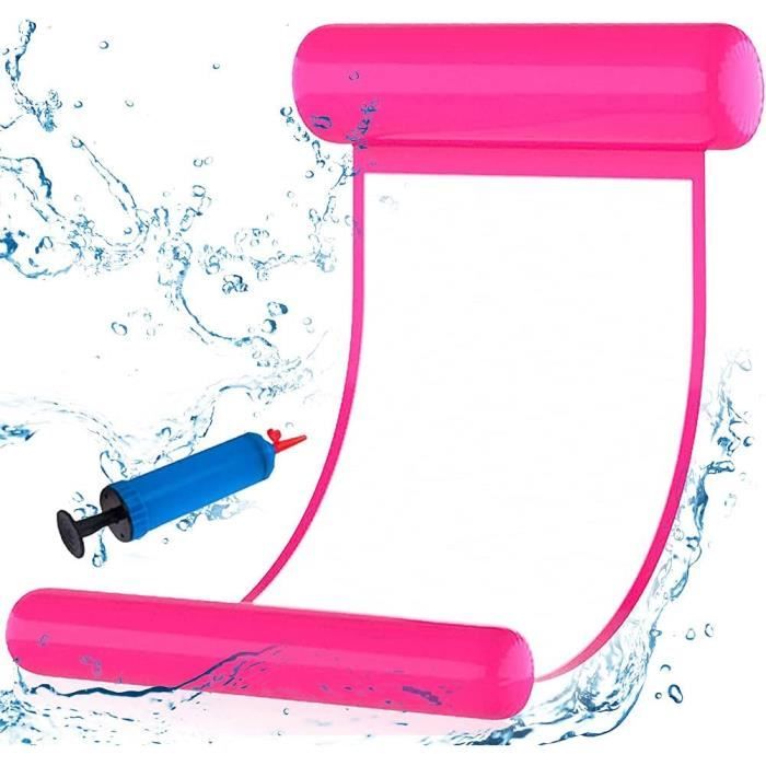 Hamac Gonflable Piscine,Bow-Noeud Hamac Gonflable,Matelas Gonflable Flottant,Pliable Hamac d'eau