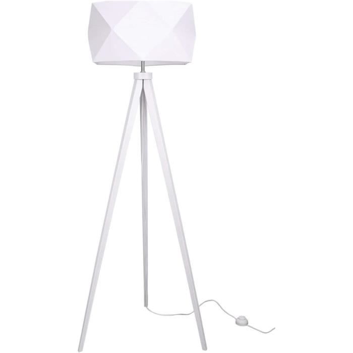 Light-Home Lampadaire Scandinave Moderne Avec Abat Jour Lampadaire Sur