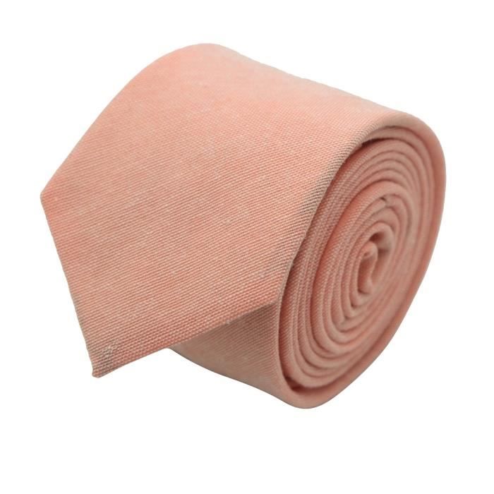 Attora Cravate Slim homme rouge striée Attora