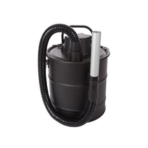Bidon Vide Pour Cendres 20 Litres - Avec Tuyau Flexible, Compatible Aspirateur, Pour Nettoyer Cheminée