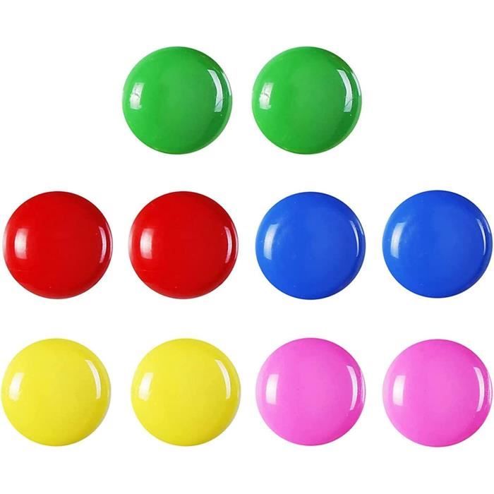OCEUMAOA Clips Magnétiques Multicolores 5 Pièces,Aimant Puissant Adapté au  Frigo Tableau Blanc Magnétique : : Fournitures de bureau