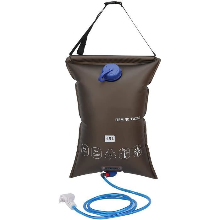 Douches de Camping, Sac de Douche Pliable Extérieur Portable 15L avec