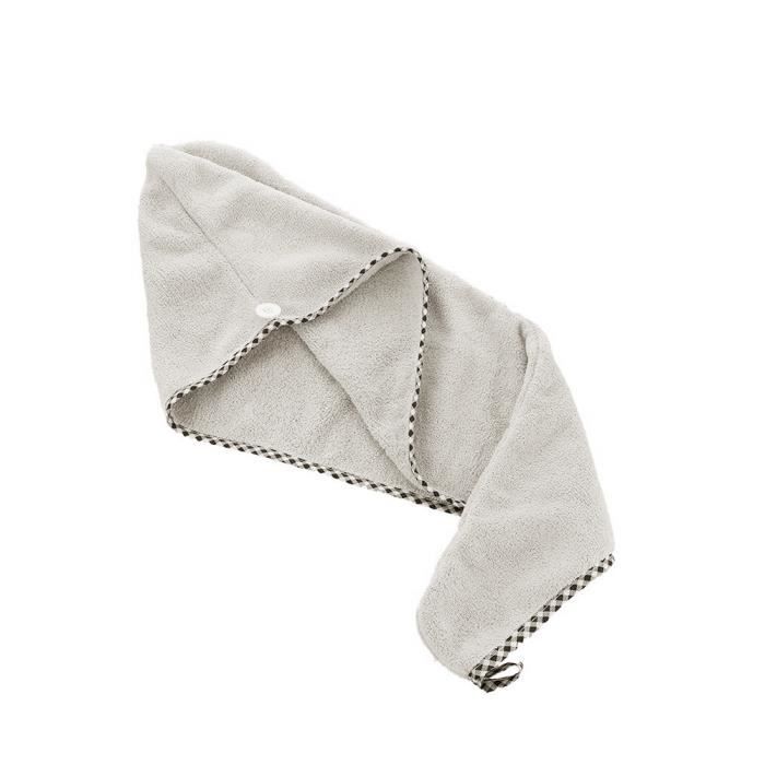 Serviette Cheveux Microfibre - Séchage Rapide - Ultra Absorbante - 50x100 Cm - Pour Cheveux Longs/épais
