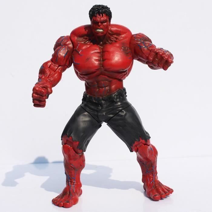 1 Pcs The Avengers Hulk rouge PVC Action Figure Jouet Hands ajusté film  Lovers Collection modèle jouets HH15881 - Cdiscount Jeux - Jouets