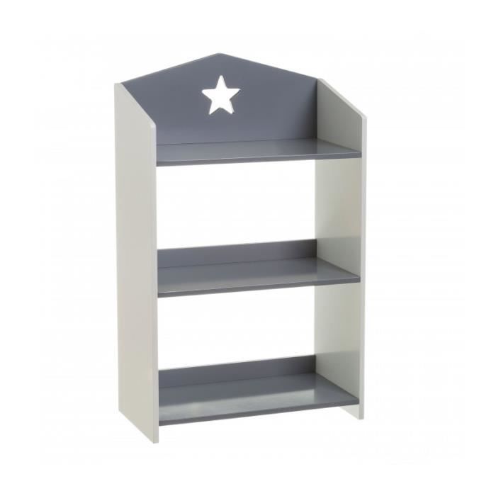 Etagere Bibliotheque Grise Chambre Enfant 0 000000 Achat Vente