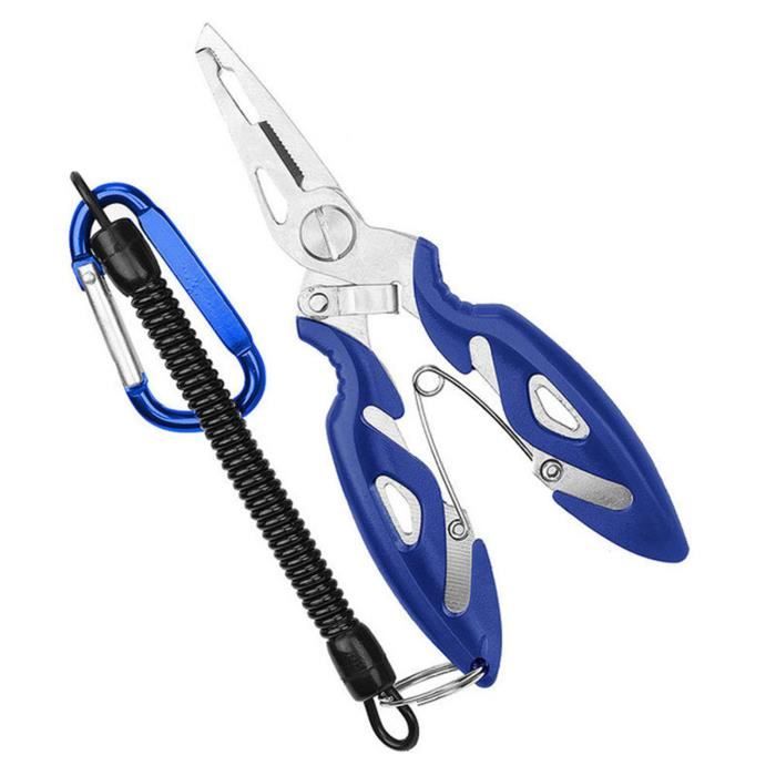 Outillage pêche,Pince de pêche pour couper, décaper et enlever