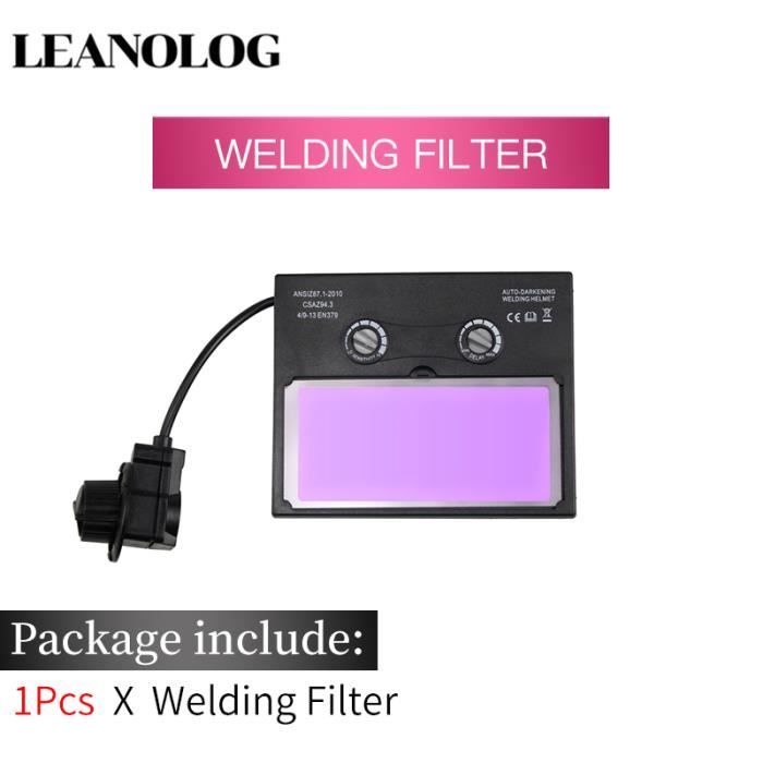 Masque De Lentille De Casque De Soudage à Assombrissement Automatique à énergie Solaire Masque De Soudeur Masque De Meulage Masque D'ombre De Filtre Lunettes Pour Capuchon De Soudure Avec Sensibilité