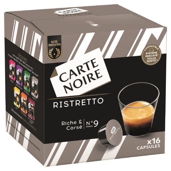 Dosettes Carte Noire - n°6 Corsé - 108 dosettes café