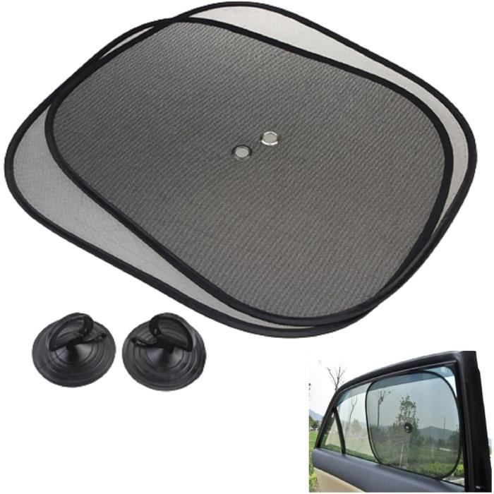 Visière Anti-Éblouissement Pour Voiture - 2 En 1 Jour Et Nuit, Anti-UV, Universelle PVC 32x16 Cm - 13