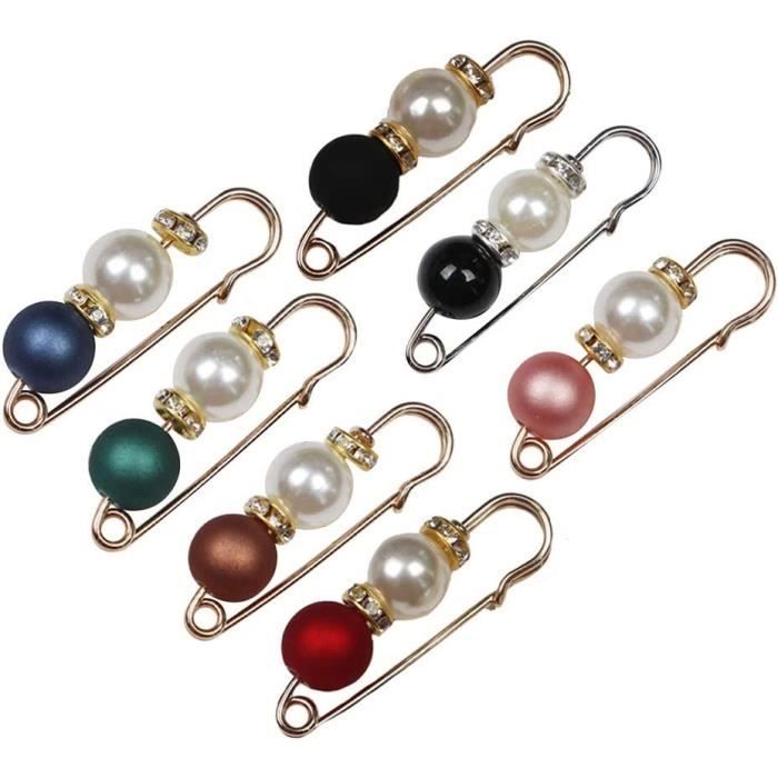 Épingle à Nourrice Broche Perles - Occasion, Accessoire Vintage