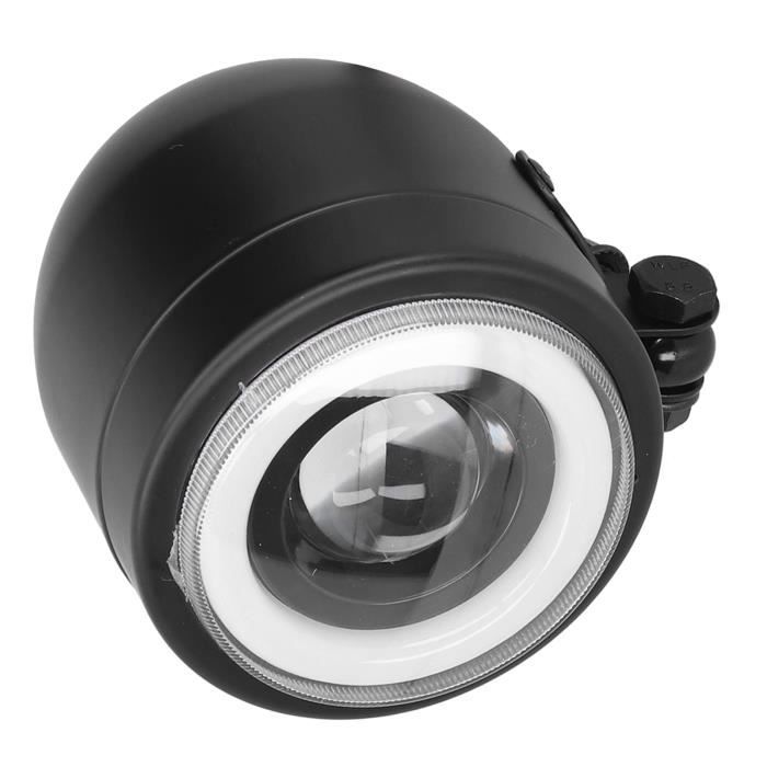 Feu Avant Led Chrome 70mm phare vélo cruiser chopper américain rétro