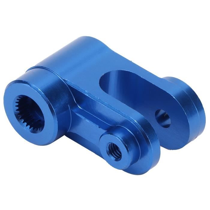 Bras Servo Double En Aluminium 3Racing 2,6 Mm Pour Futaba - Argent