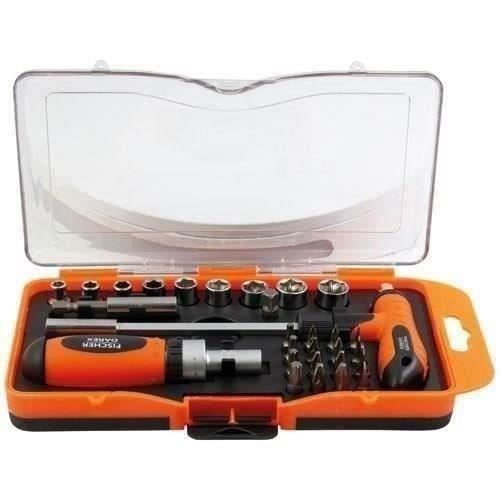 FISCHER DAREX Coffret de vissage et serrage - 29 pièces