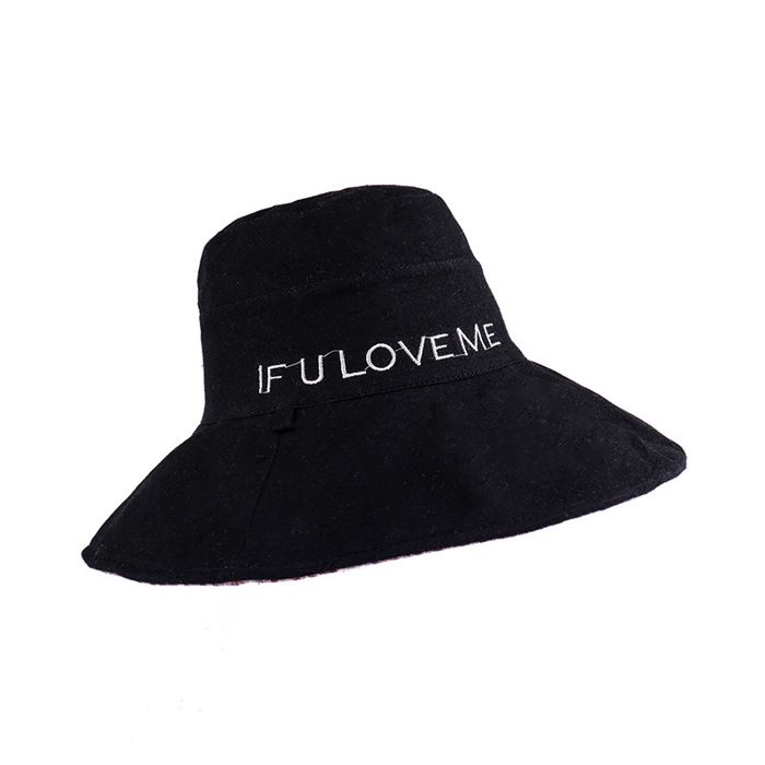 Lot 2 Bob Chapeau Soleil Coton Pliable Anti-UV – Bob Pêcheur Unisexe Noir & Blanc, Protection UPF 50+, Été Plage Randonnée
