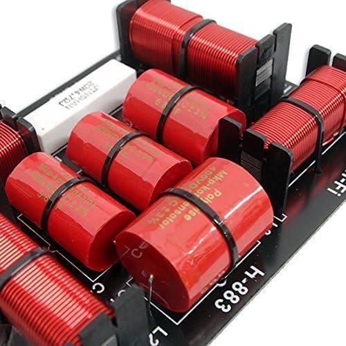 Lot De 2 Filtres Croisés 3 Voies Ieron Pour Haut-parleurs - 120W Max - Point De Coupure 980Hz/5000Hz - Pour HP Jusqu'à 8 Pouces
