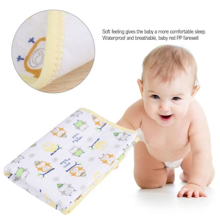Couche Jetable Impermeable A L Eau Bebe Coton Tapis D Urine Couche Culotte Nappe Changement Housse De Protection Jaune Emballe Achat Vente Couche Soldes Sur Cdiscount Des Le Janvier Cdiscount