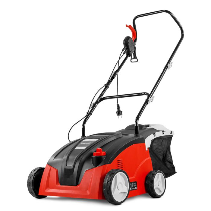 Scarificateur électrique GREENCUT GSC1700C - 1300W, 4000rpm, 320mm, sac 30L