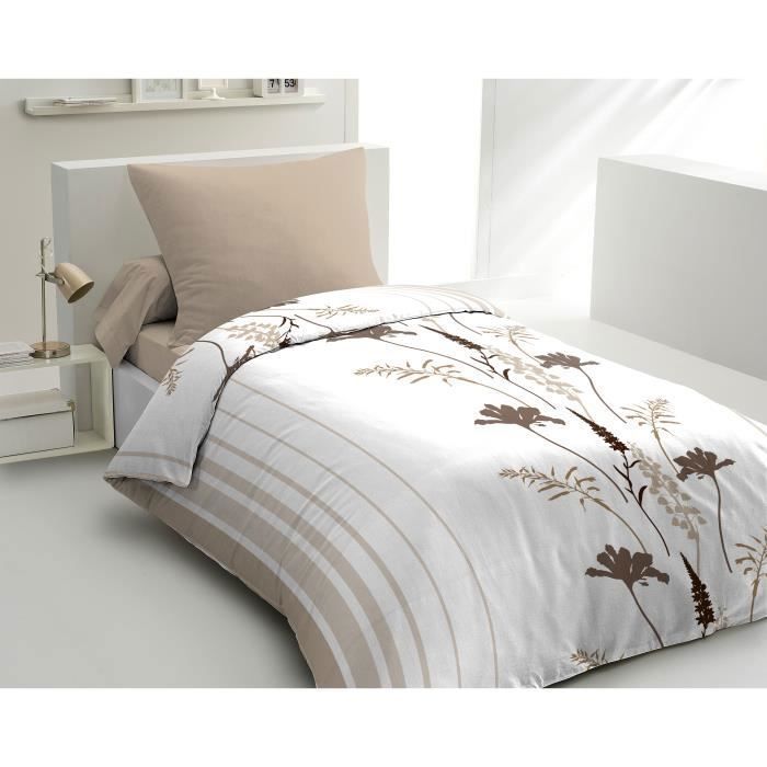 Parure 3 pièces Housse de couette 260x240 cm + 2 taies 63x63 cm JAKARTA
