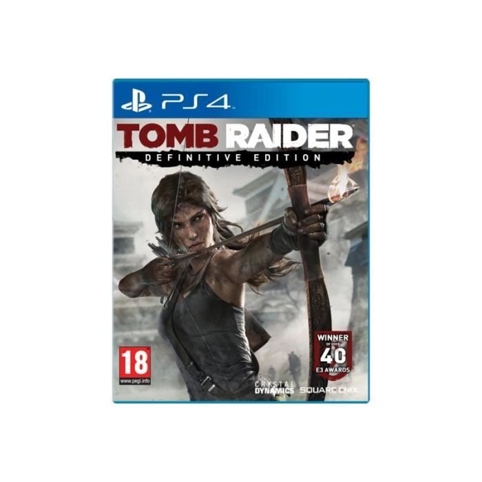 Jeu vidéo Tomb Raider Definitive Edition PlayStation 4 Aventure 1 joueur Blu Ray
