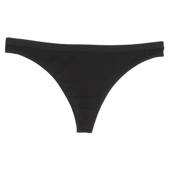 String Thang String Siren Thong - femme Black - Cdiscount Prêt-à-Porter