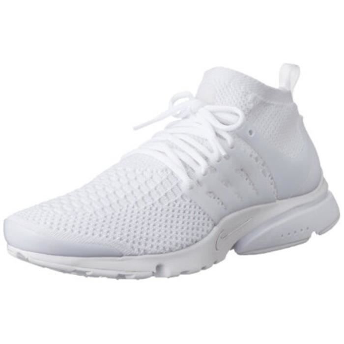 nike air presto ultra flyknit blanche