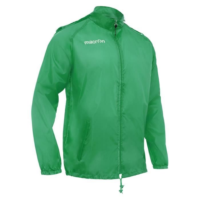 Coupe-vent Multisport - Macron Atlantic - Homme - Vert - Capuche intégrée - Poches Coupe-vent Multisport - Macron Atlantic - Homme - Vert - Capuche intégrée - Poches
