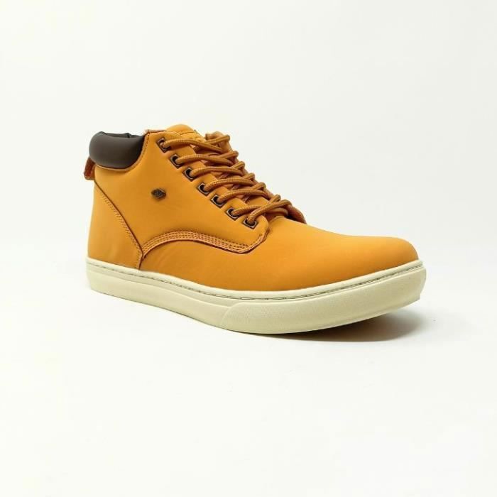 British Knights Basket montante beige - BRITISH KNIGHTS - Homme - Lacets - Plat - Textile